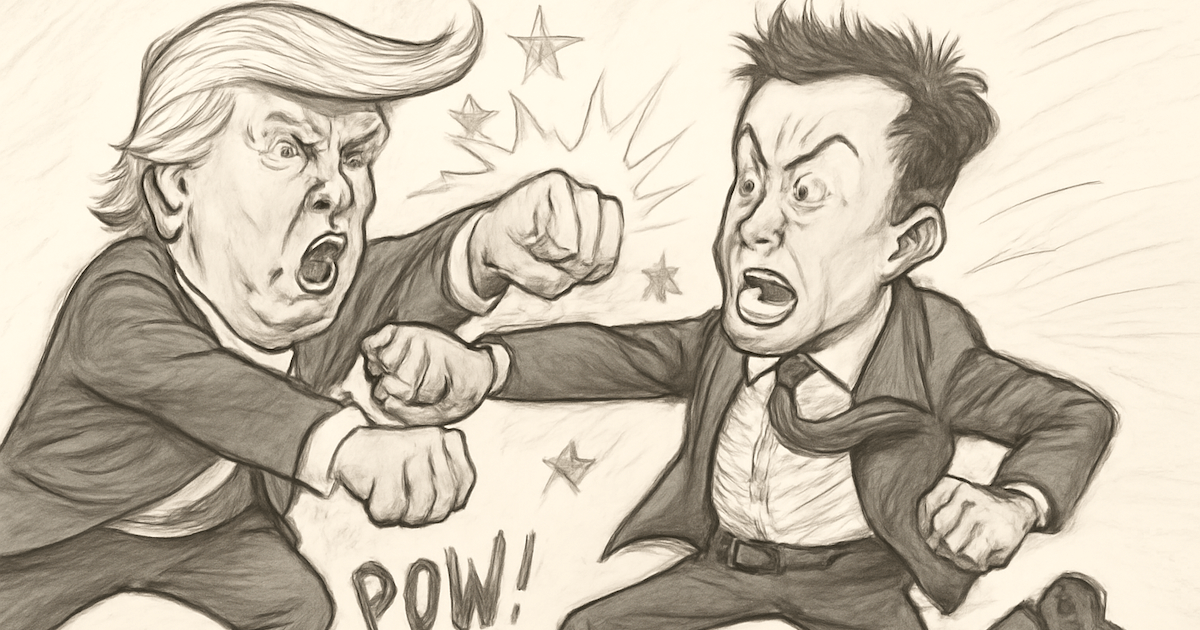 صراع الجبابرة: ترامب وماسك في حلبة الأنا المشتعلة، ماذا يمكن أن يتعلّمه الشركاء المؤسسين!